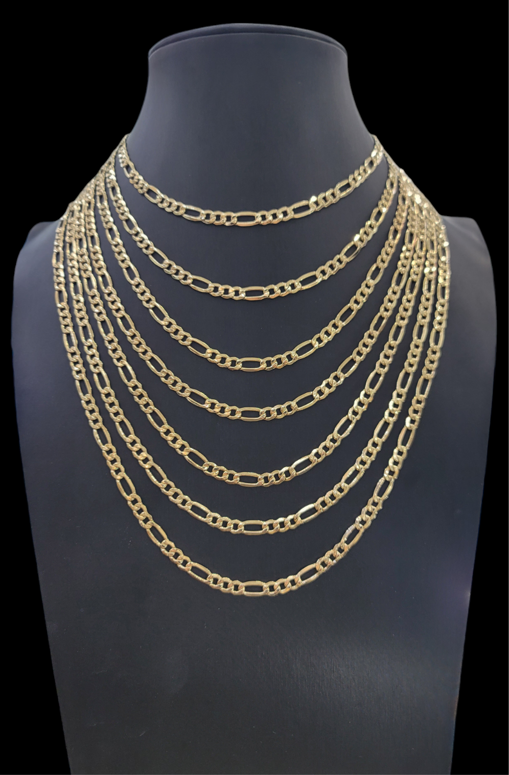 Figaro Chains 5.95mm thickness
