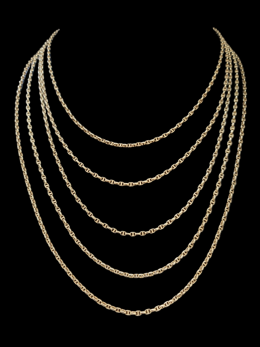 Puffy Gucci Chains 2.5mm thickness