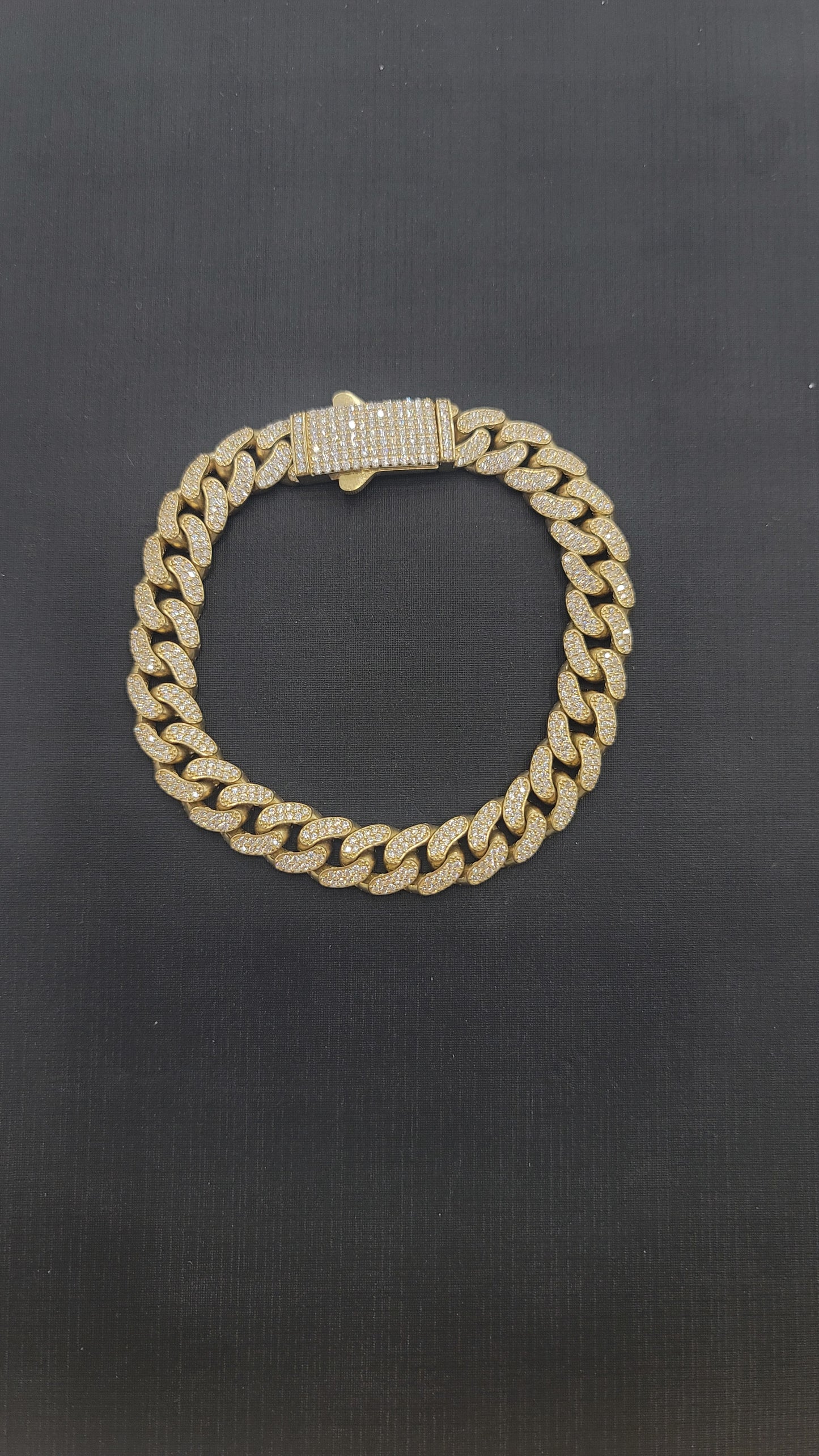 Cuban Bracelet Flooded With CZ