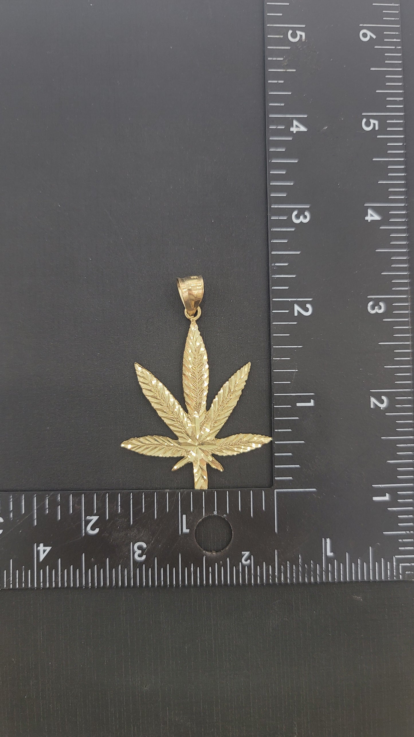 Marijuana Leaf Pendant