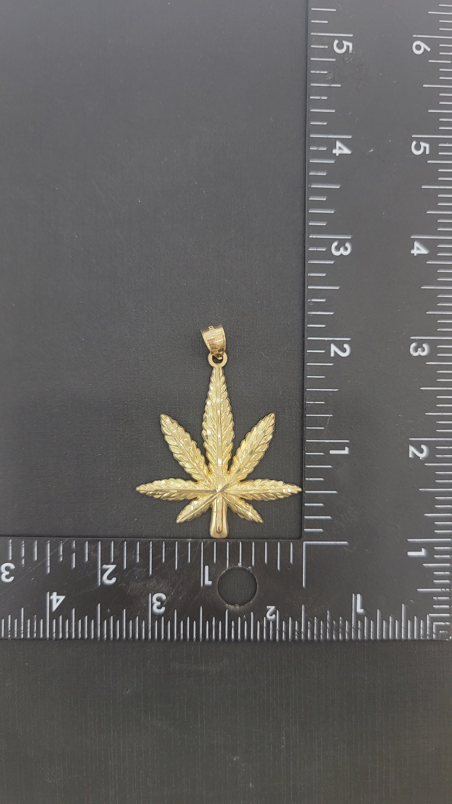 Marijuana Leaf Pendant