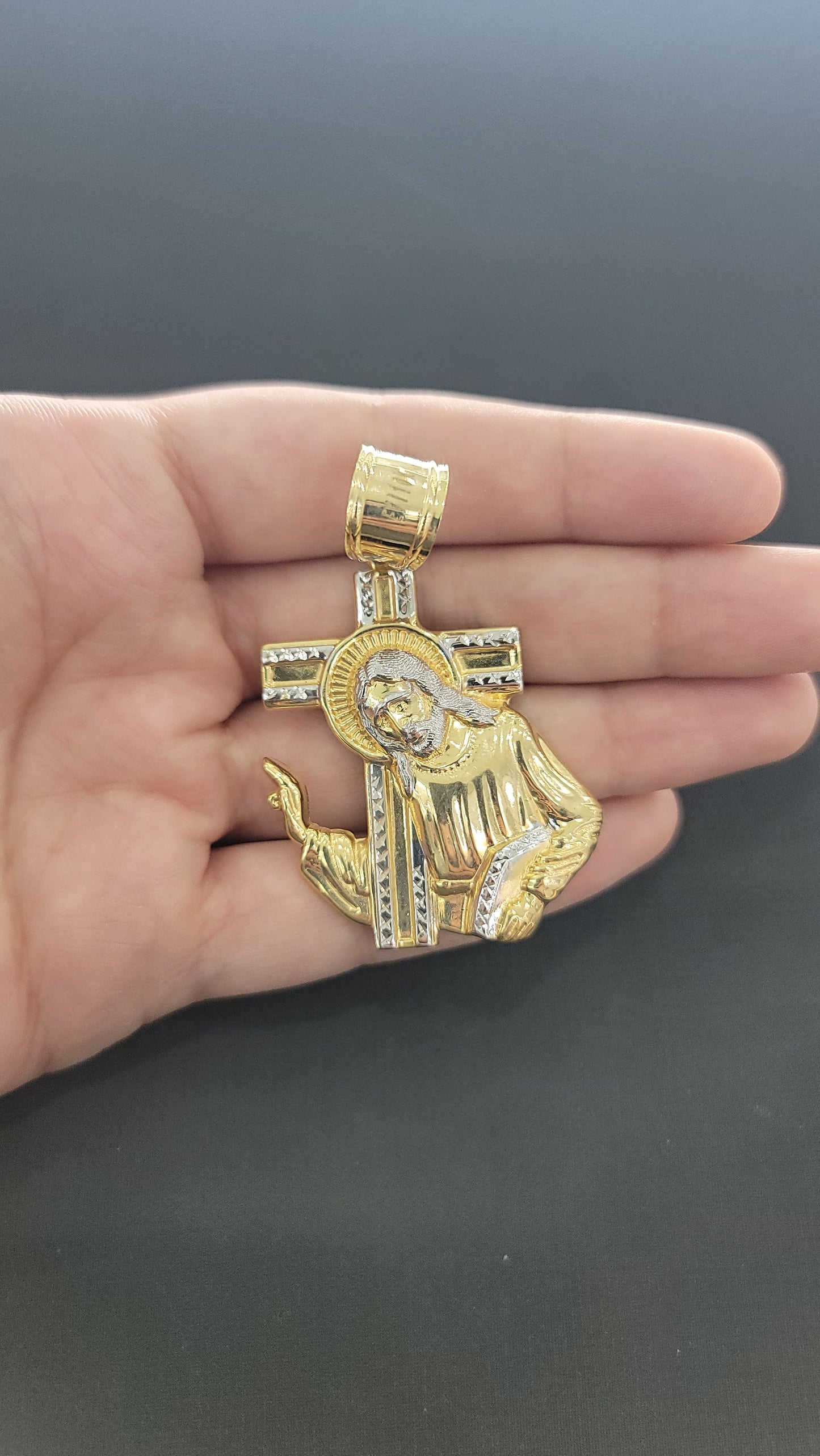 Jesus & Cross Pendant