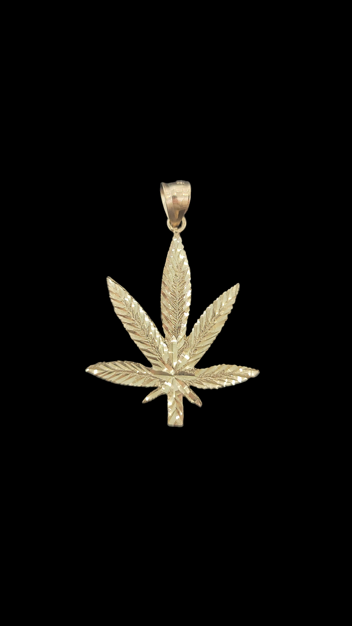 Marijuana Leaf Pendant