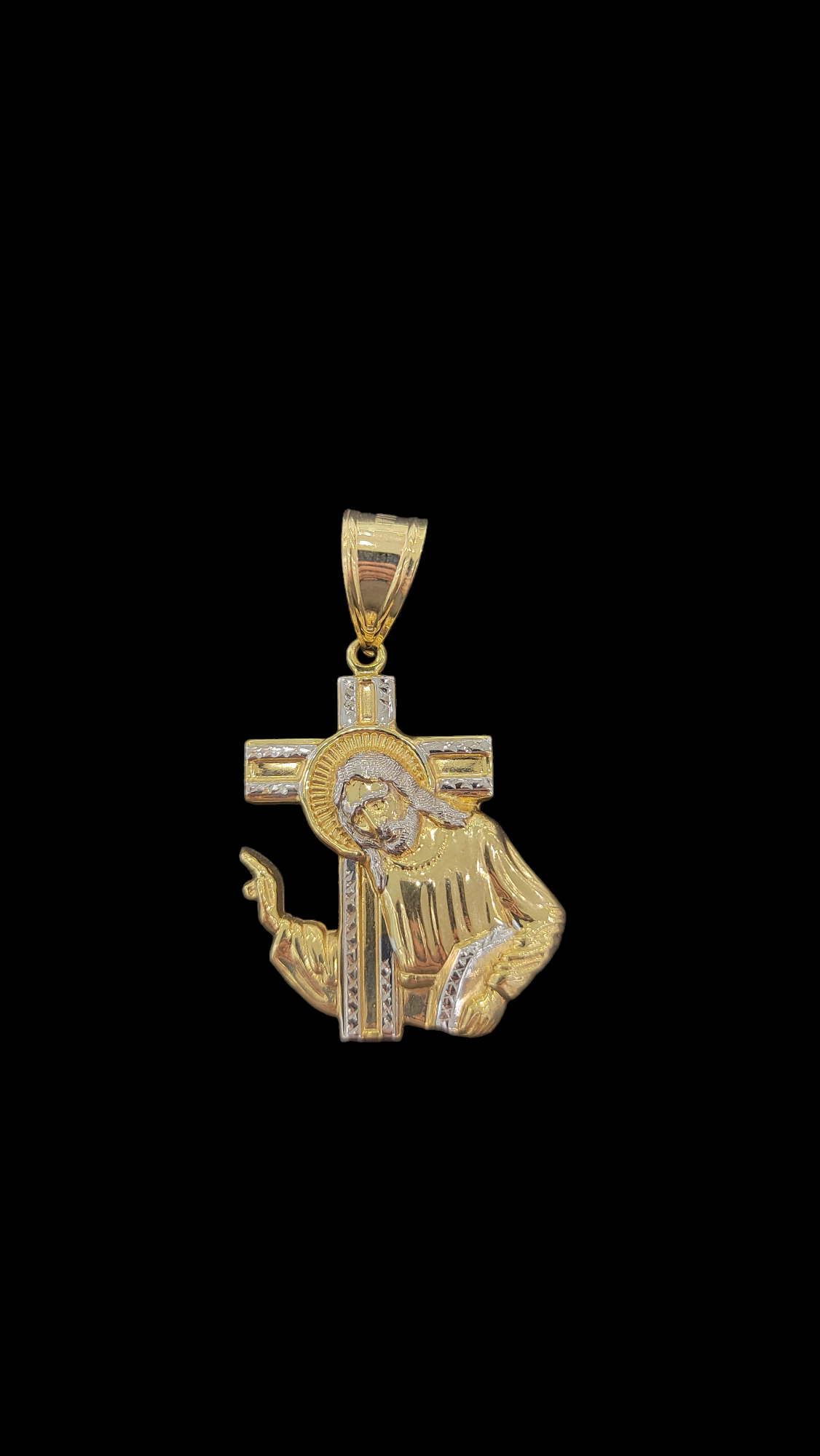 Jesus & Cross Pendant