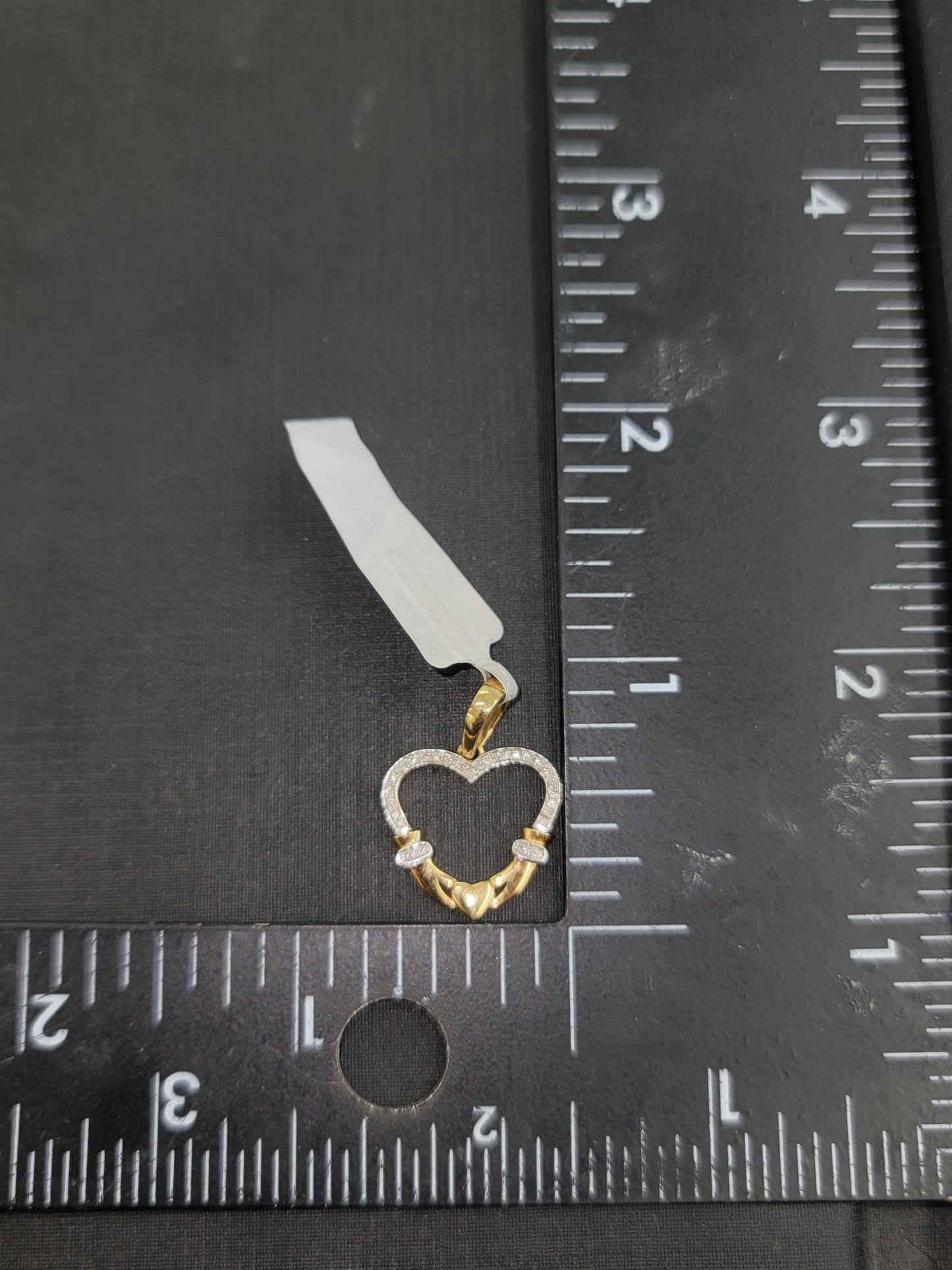 Diamond Heart pendant set